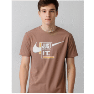 Lite Brown T Shirt for Men